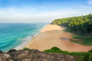 Hawa Beach Kovalam Kerala By Elite Itinerary